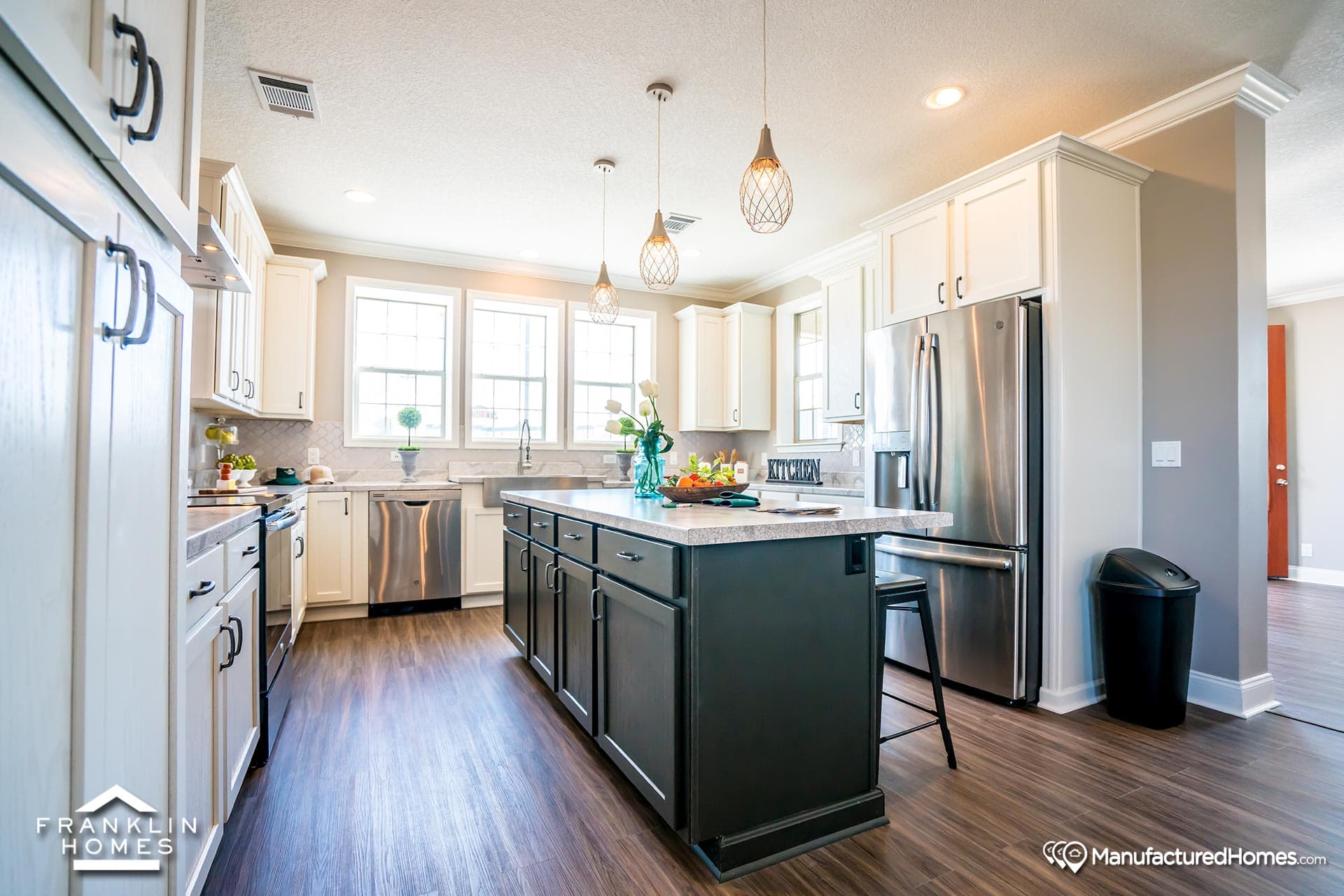 Prefab cottage series kitchen home features