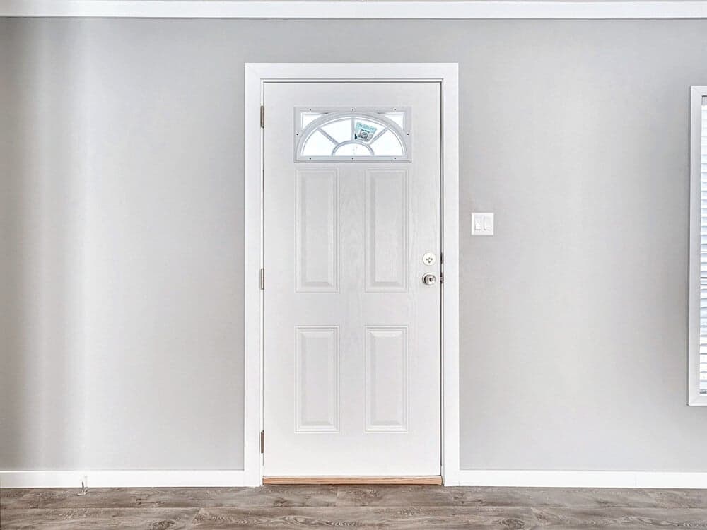 The tony interior home features