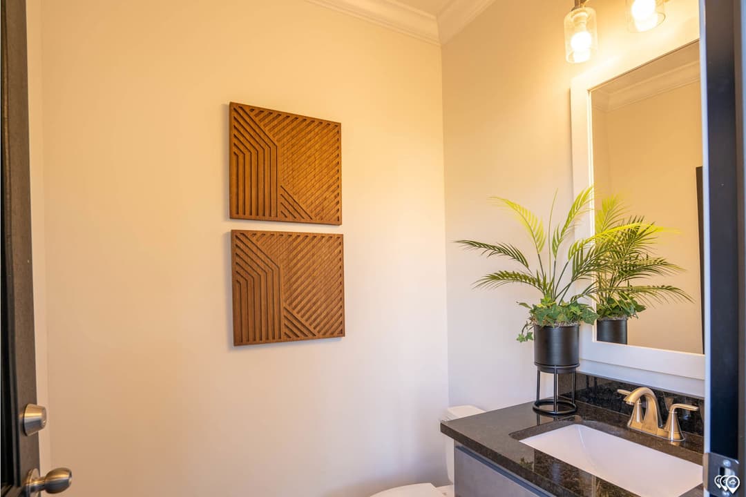 The lost creek bathroom home features