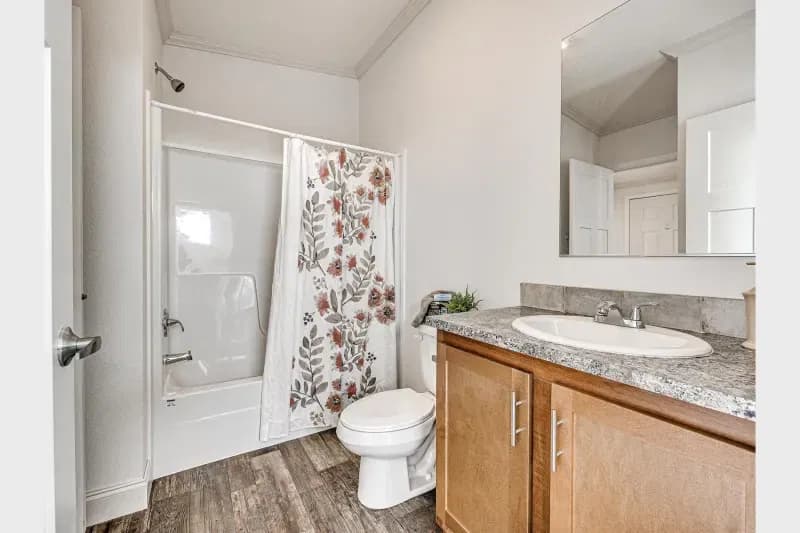 Contemporary cabin a701 bathroom home features