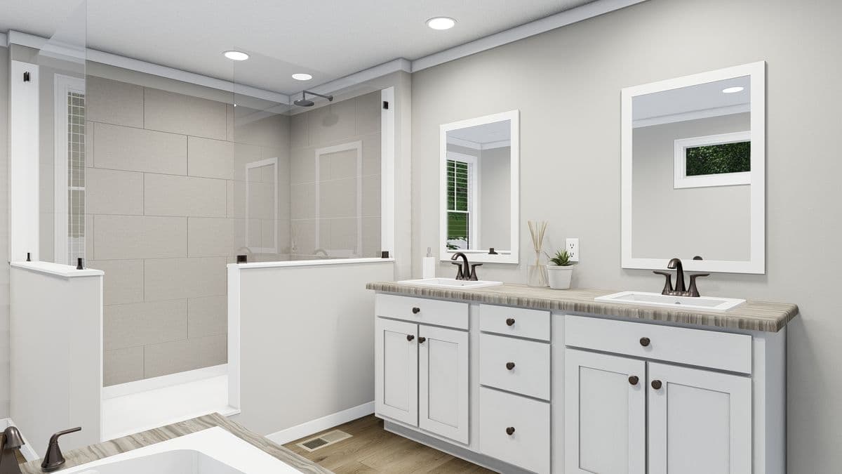 The franklin bathroom home features