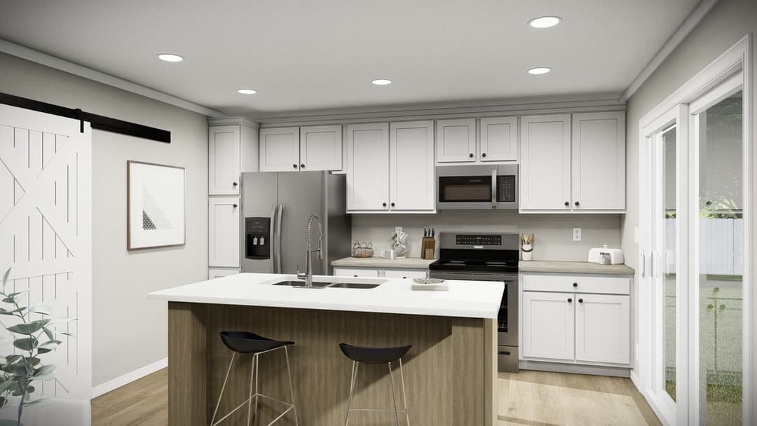 The washington kitchen home features