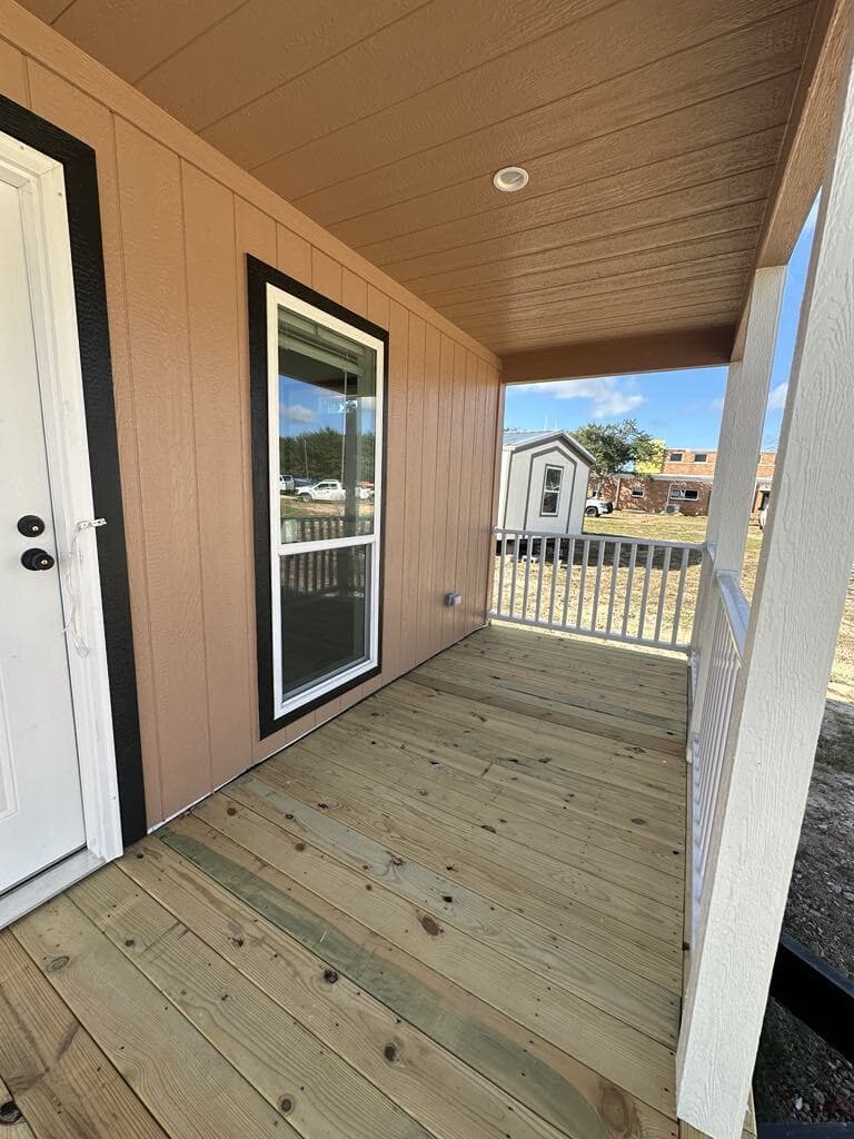 The cabana (inventory) exterior home features