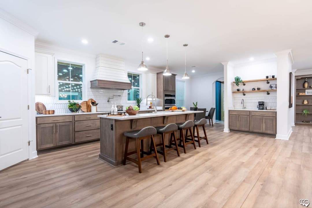 The lost creek kitchen home features