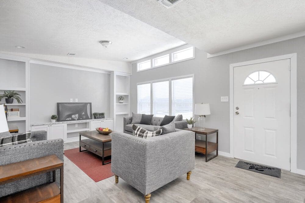 The sherman interior home features