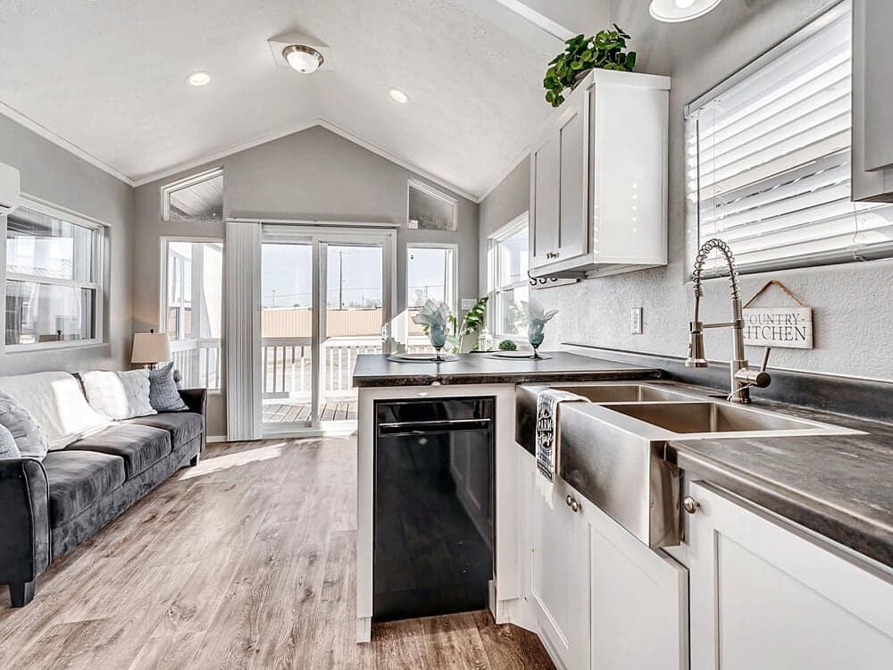 The copperwood kitchen home features