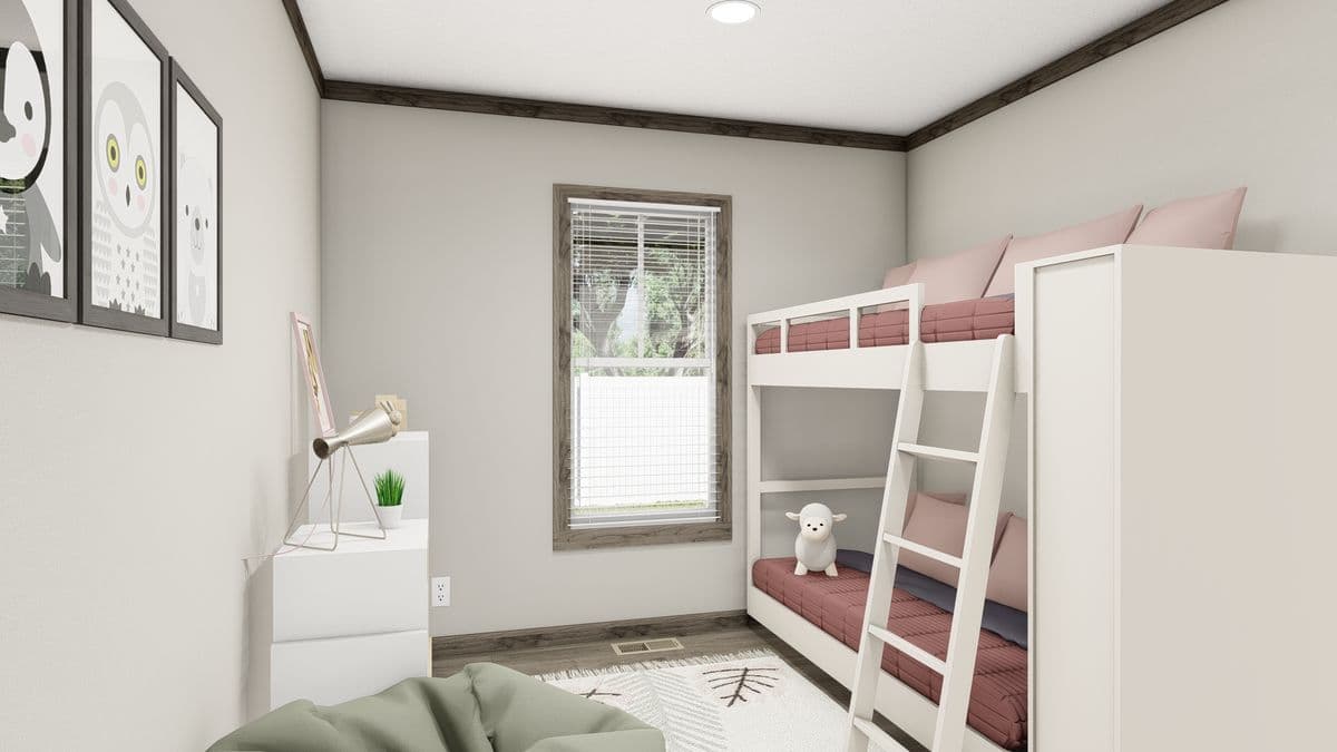 The madison bedroom home features