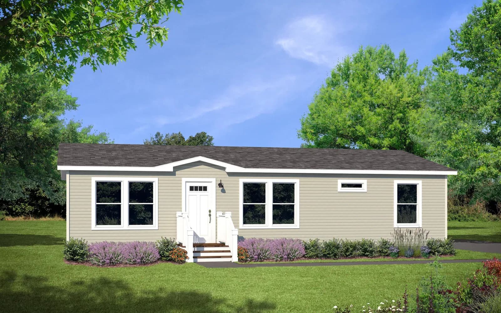 Prairie dune 8862 elevation and exterior home features