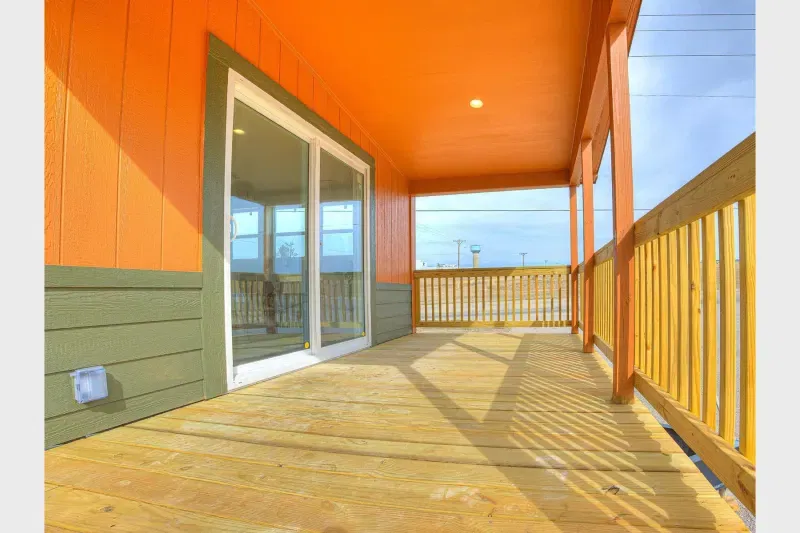 Contemporary cabin a701 elevation and exterior home features