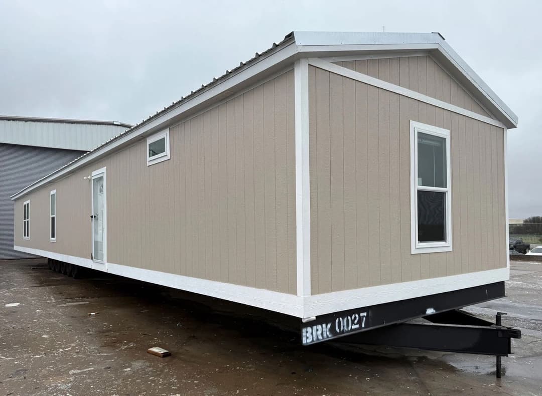 The mesquite exterior home features