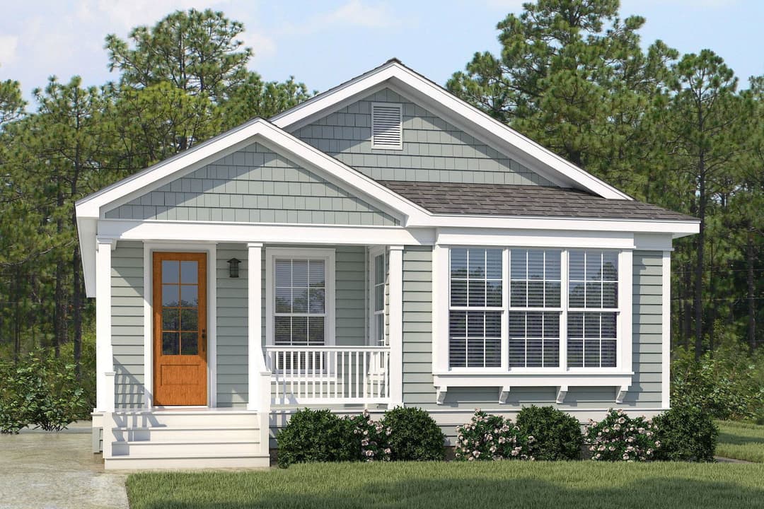 Walton elevation and exterior home features