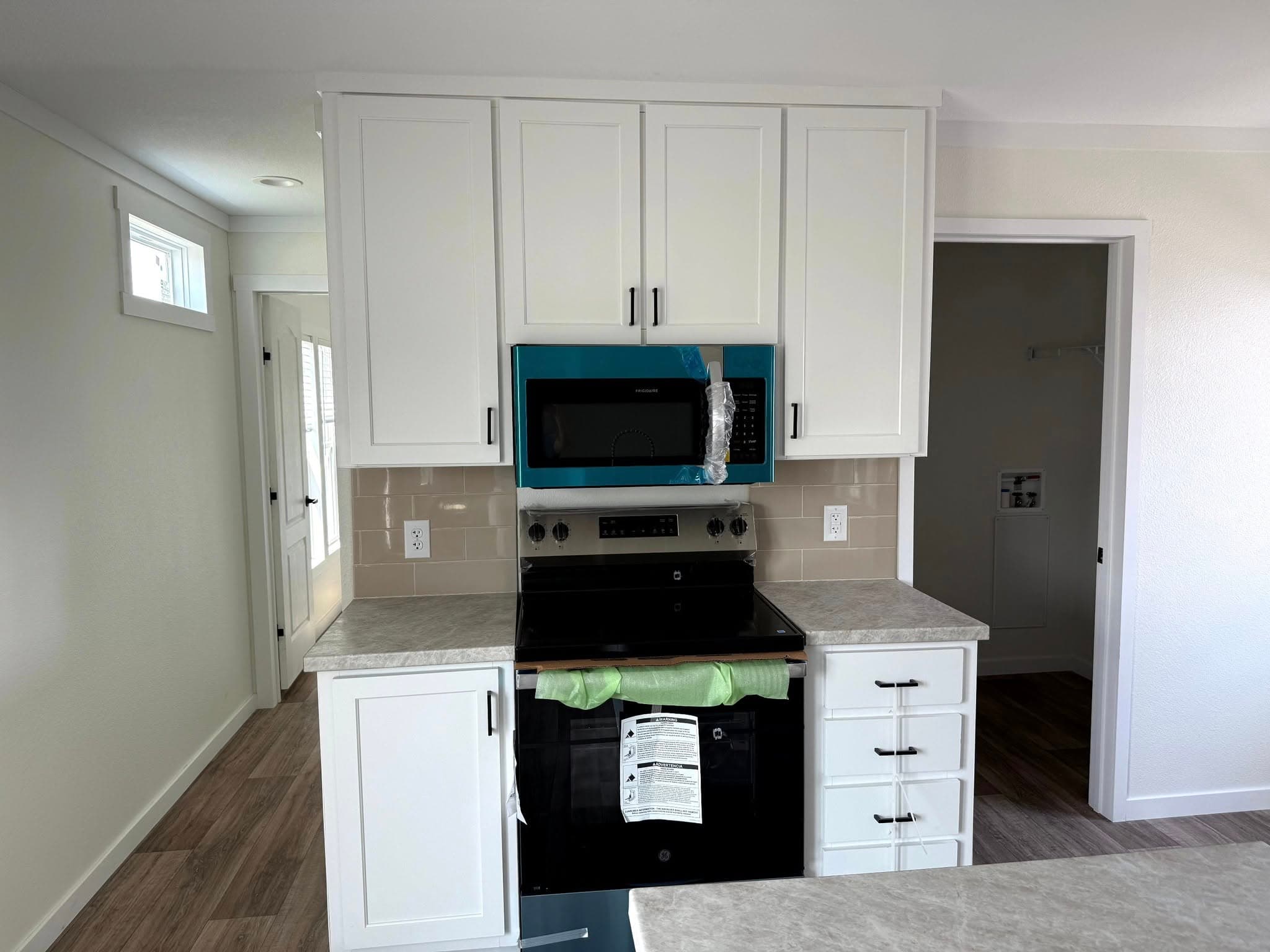 The katy  kitchen home features