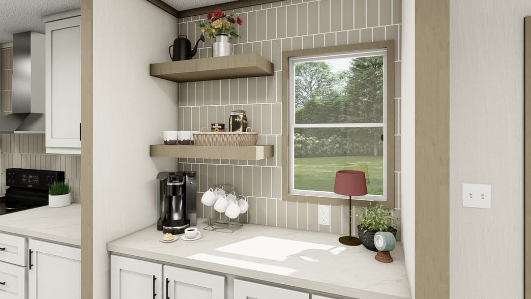 Snowcap kitchen home features