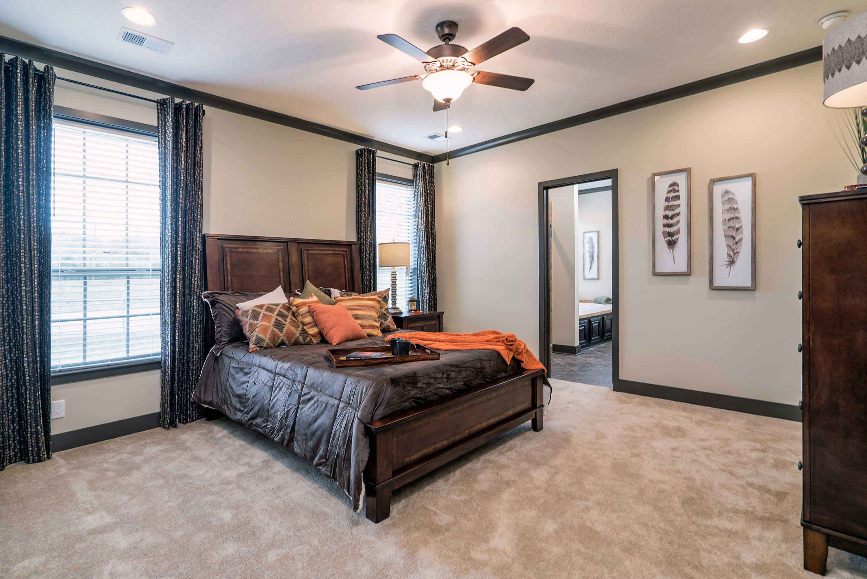 Prefab series bedroom home features