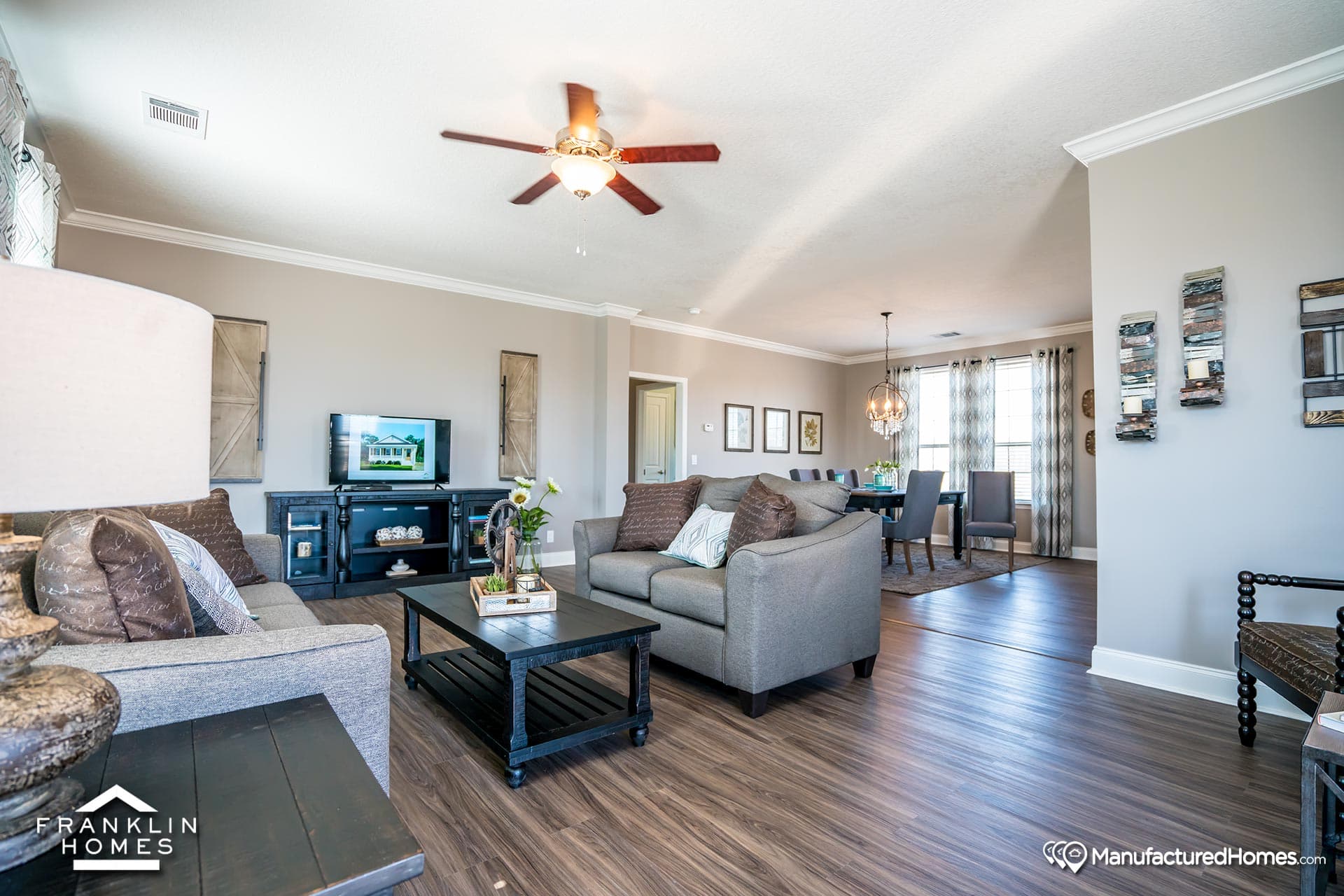 Coach house interior home features