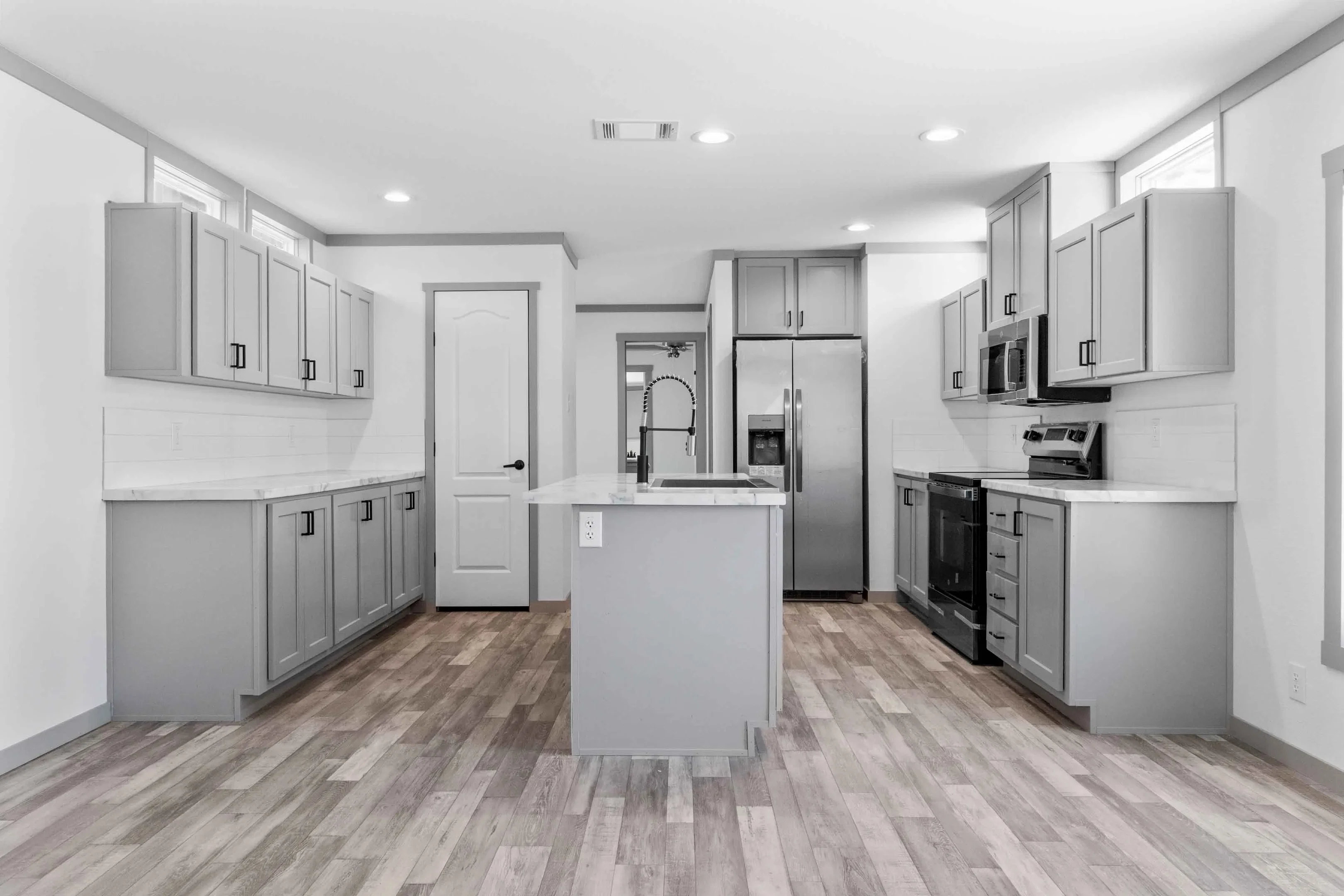 The midland interior home features