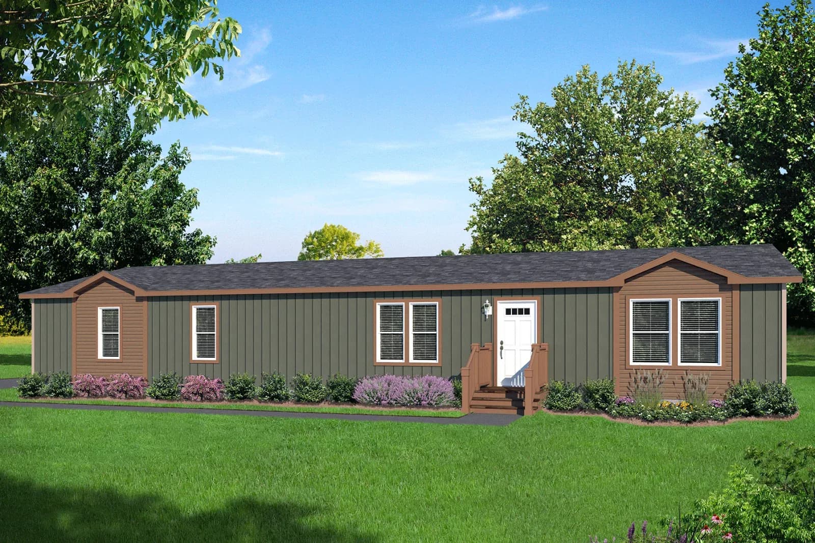 Skyliner 6363b hero, elevation, and exterior home features