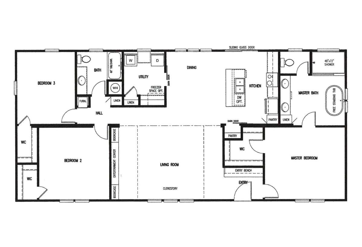 The stephens (inventory) floor plan home features