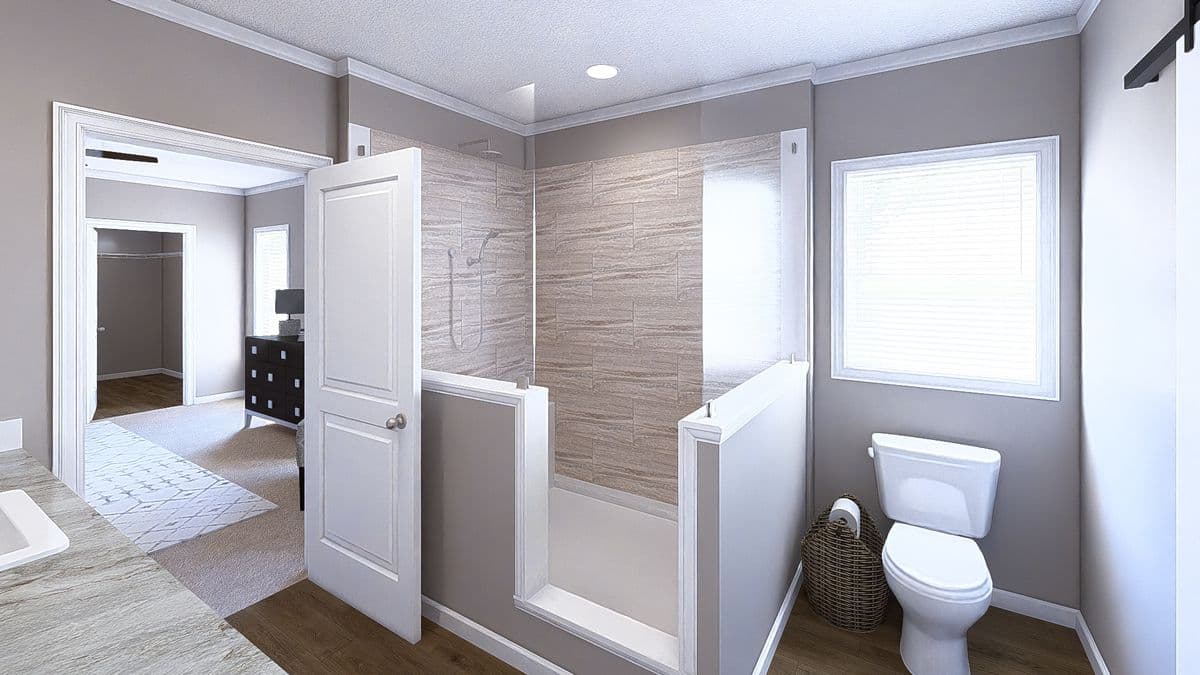 The abigail ii bathroom home features