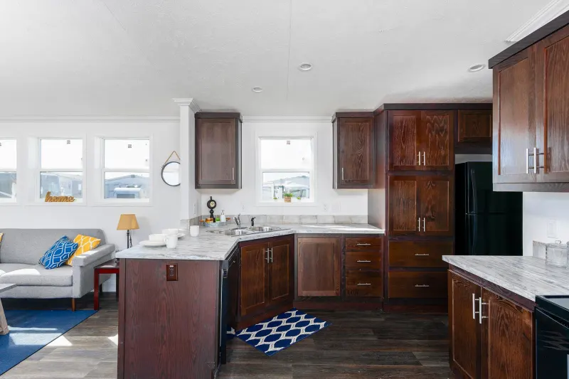 Contemporary cabin a700 kitchen home features