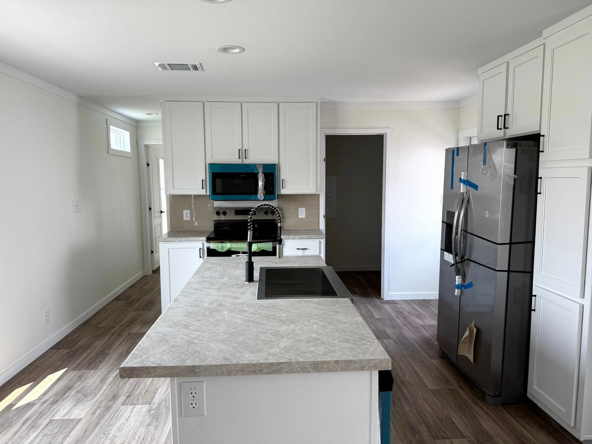 The katy  kitchen home features