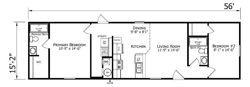 Prime barkley 135 floor plan home features