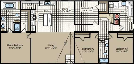 Csd3264k  floor plan home features