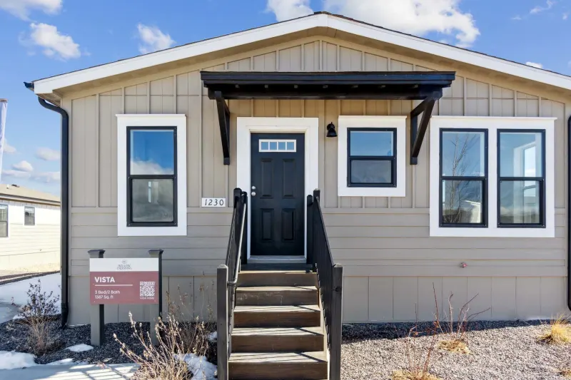 Orion elevation and exterior home features