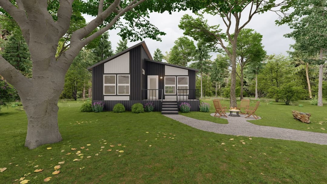 The great divide s58-68m elevation and exterior home features