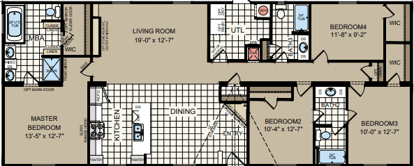 Csd2866a floor plan home features