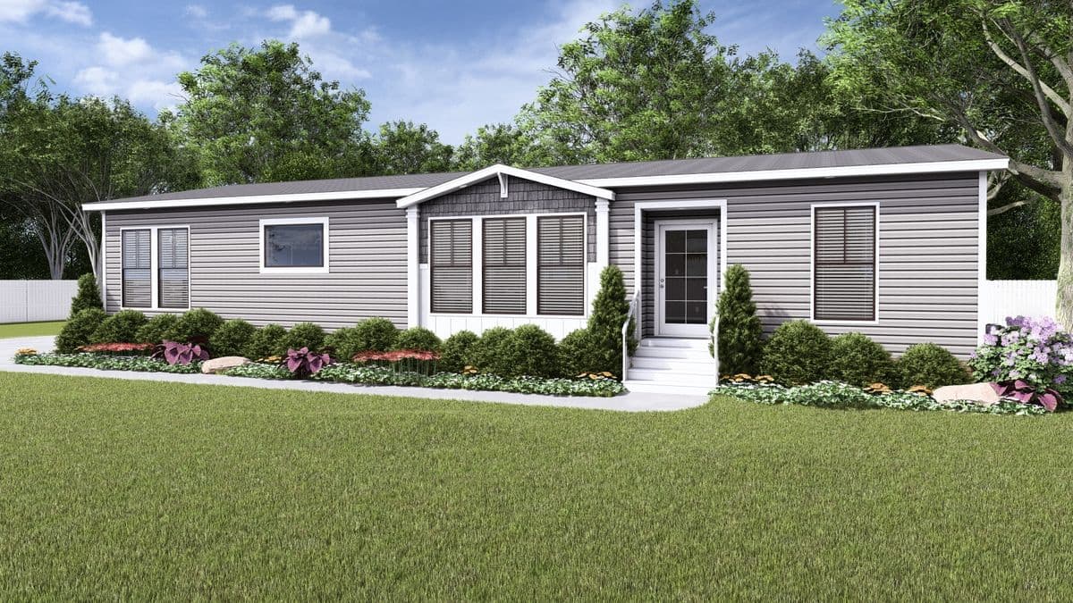 The abigail ii hero, elevation, and exterior home features