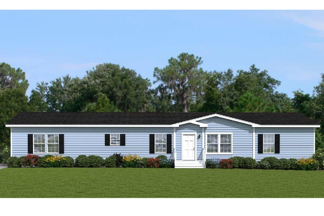 Andrew elevation and exterior home features